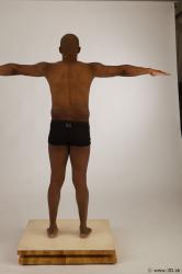 Whole body modeling t pose of Arturo in underwear